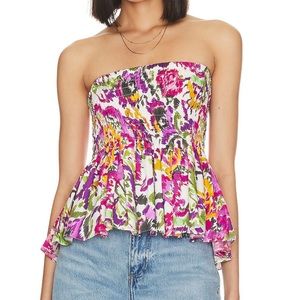 Misa Los Angeles convertible top in flora splash.